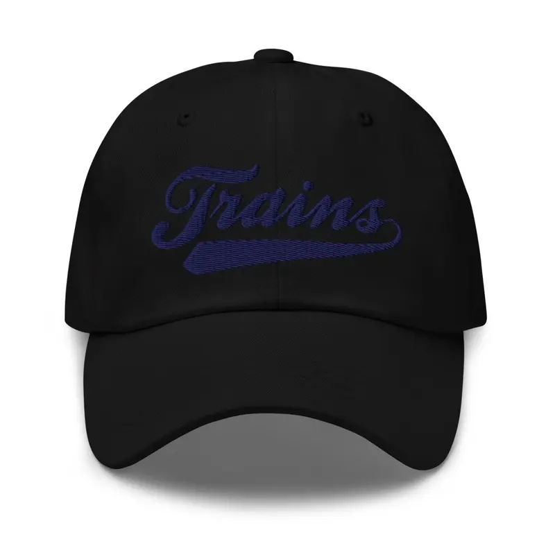 Trains Cap Blue