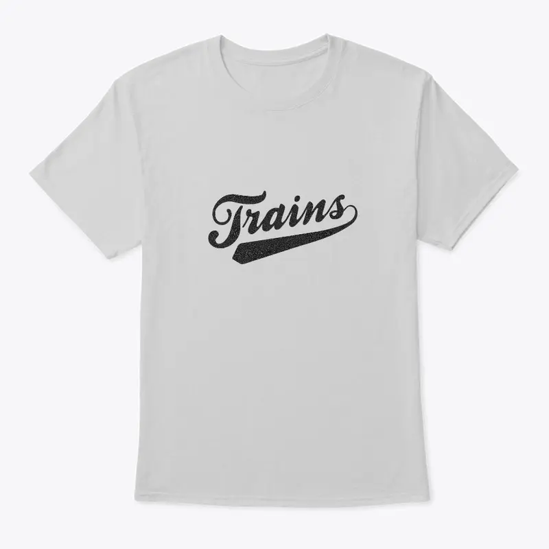 TRAINS Black Logo