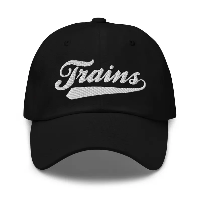 Trains Cap White